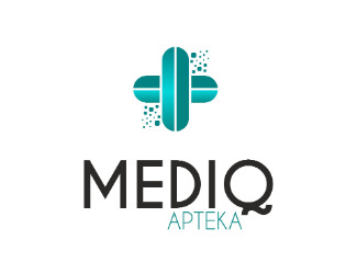 Projekt logo dla firmy mediq apteka | Projektowanie logo